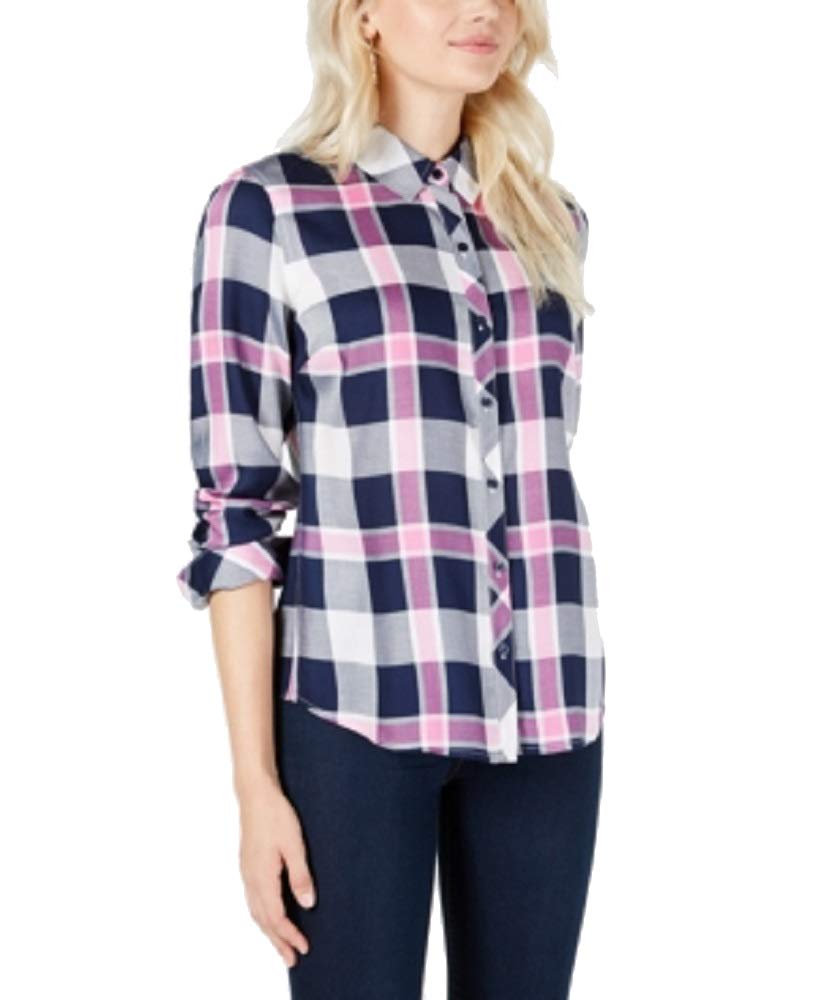Maison Jules Plaid Relaxed Fit Shirt