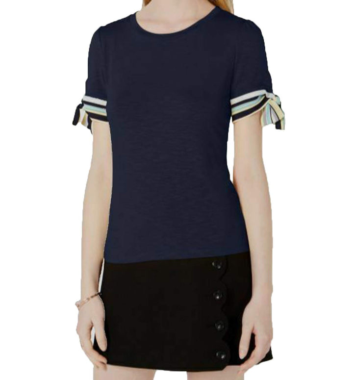 Maison Jules Tie Sleeve Top