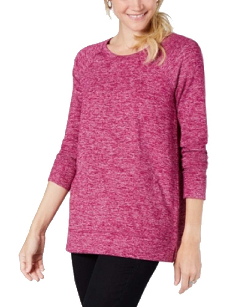 Style & Co Melange Raglan Sleeve Knit Top