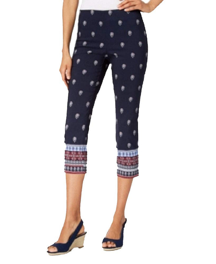 Charter Club Floral Print Capri Pants