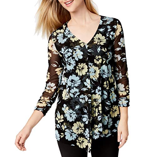Alfani Draped Asymmetrical Top