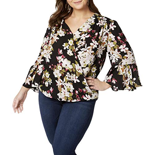 Plus Size Printed Blouse