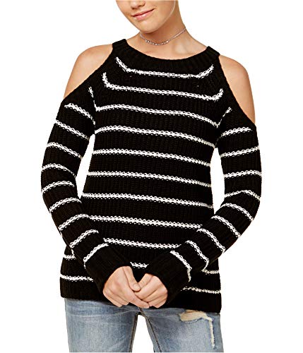 Juniors' Cold-Shoulder Sweater