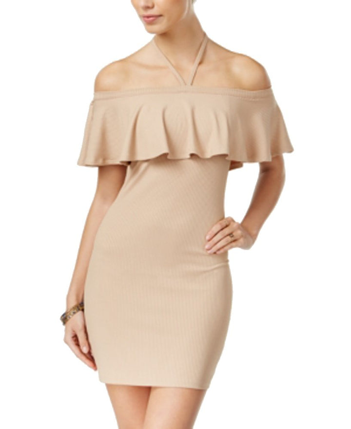 Material Girl Juniors Off The Shoulder Bodycon Dress