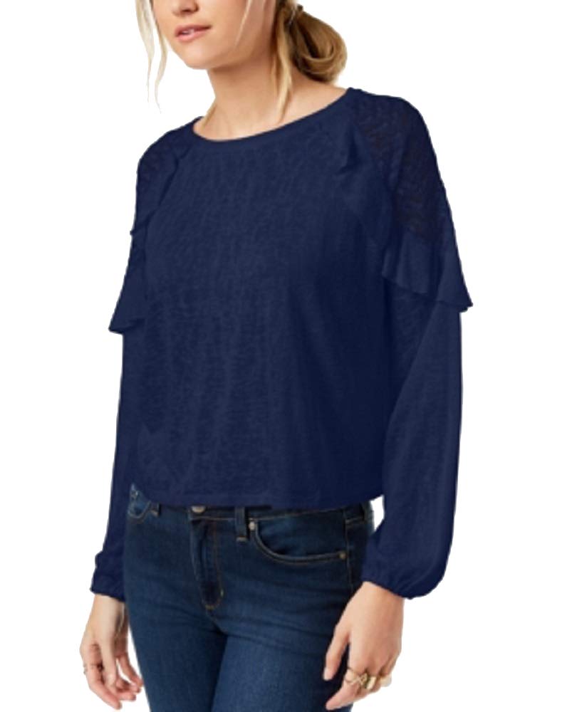 Maison Jules Lace Shoulder Top