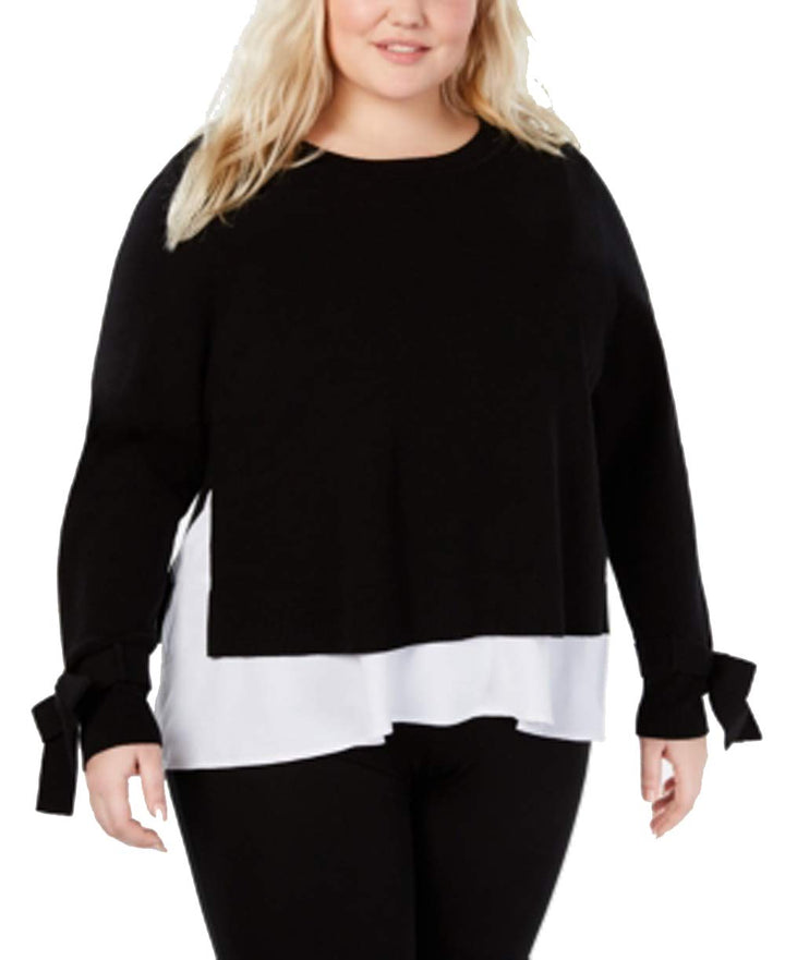 I.N.C. Plus Size Layered-Look Sweater