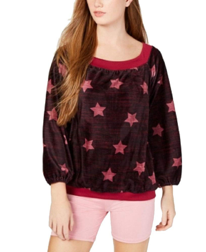 Material Girl Active Juniors Off The Shoulder Sweatshirt
