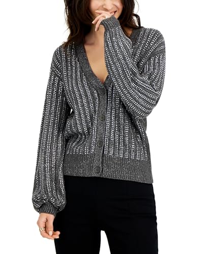 INC International Concepts Womens Rhinestone Cardigan