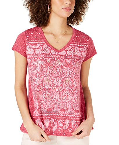 Graphic-Print Swing T-Shirt