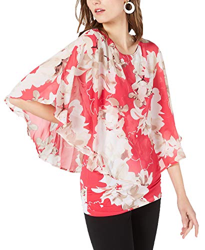 Printed Flutter-Sleeve Top