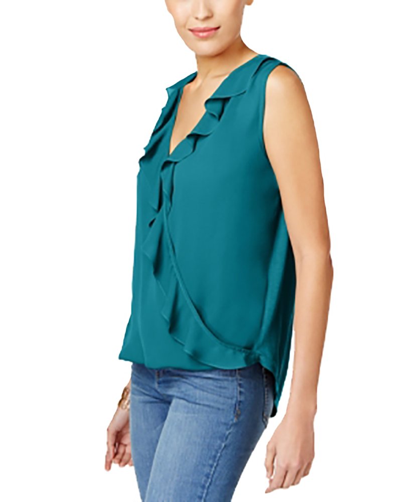 INC International Concepts Ruffled Top