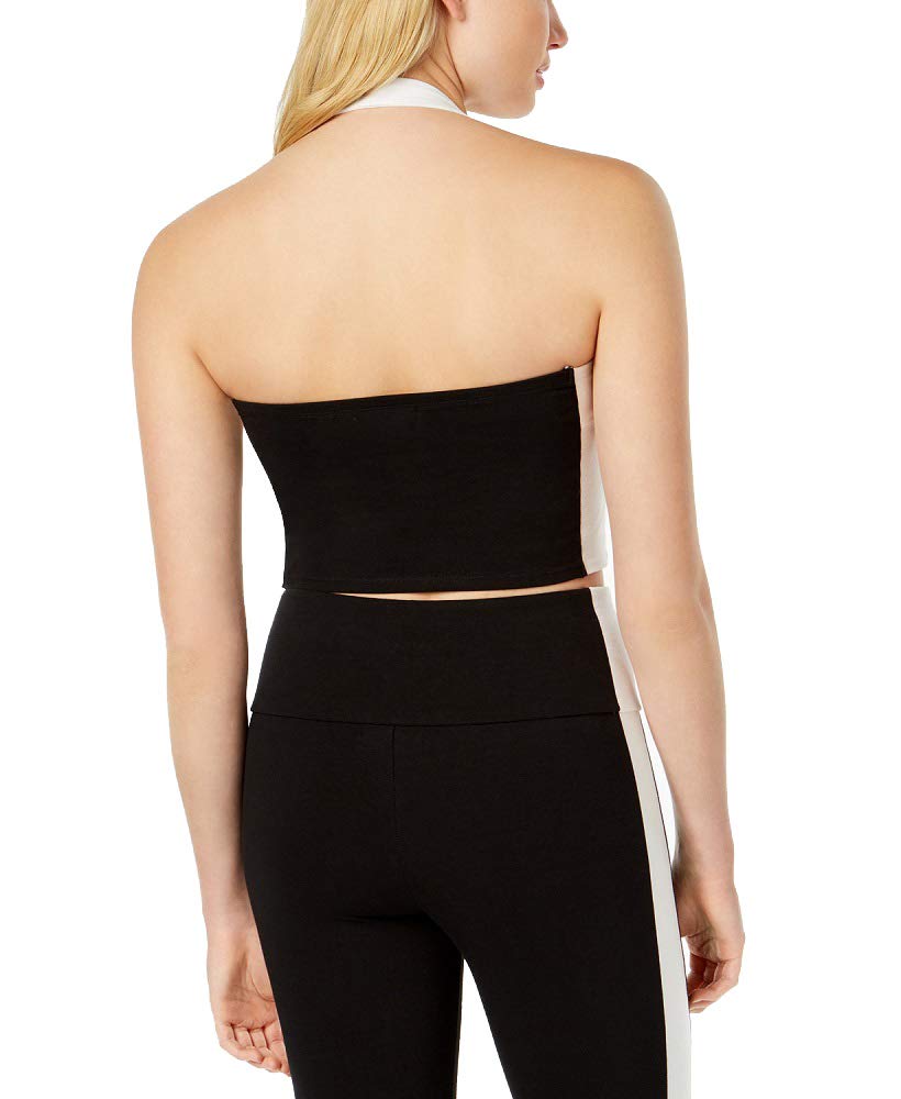 Material Girl Juniors Contrast Halter Top