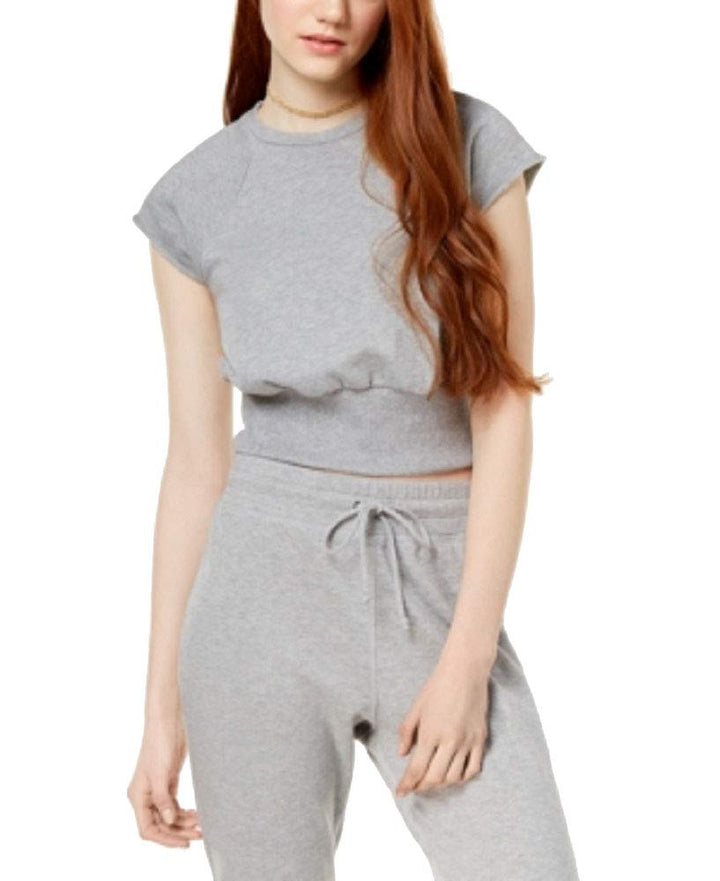 Active Juniors' French Terry Crop Top