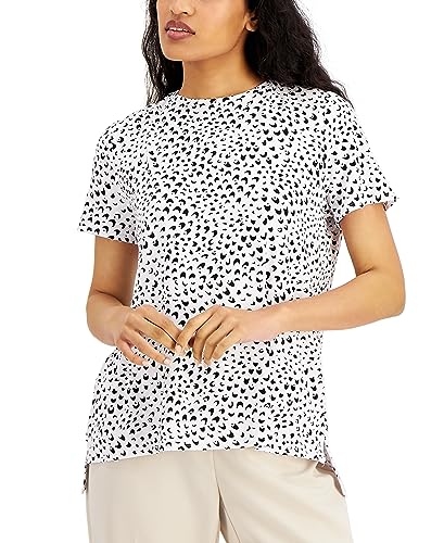 Alfani Printed Crewneck T-Shirt
