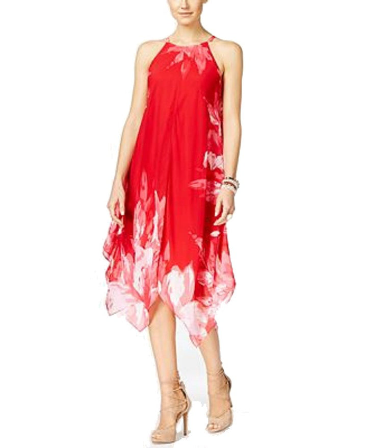 Inc International Concepts Petite Printed Trapeze Dress