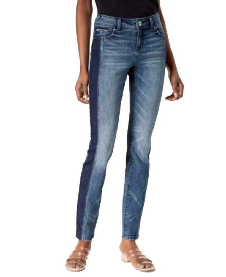 Two Tone Skinny Jeans