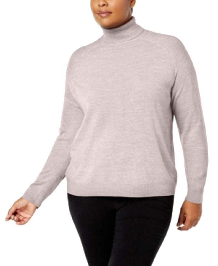 Karen Scott Plus Size Luxsoft Turtleneck Sweater