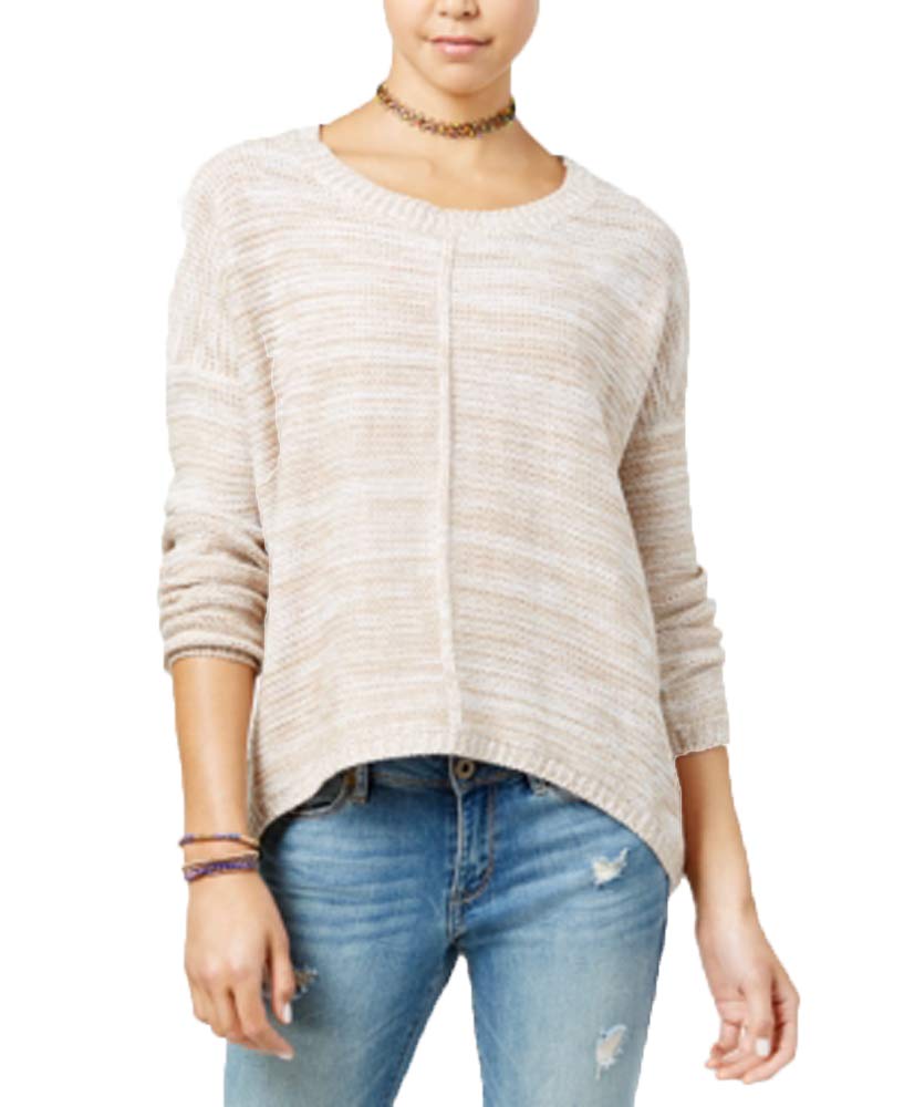 Ultra Flirt Juniors Slouchy High Low Sweater