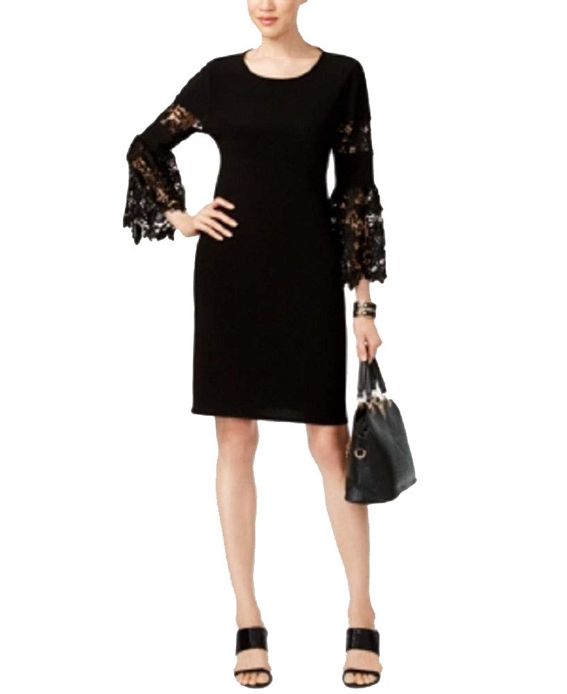 Alfani Petite Lace Sleeve Dress