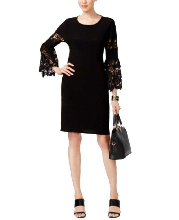 Alfani Petite Lace Sleeve Dress