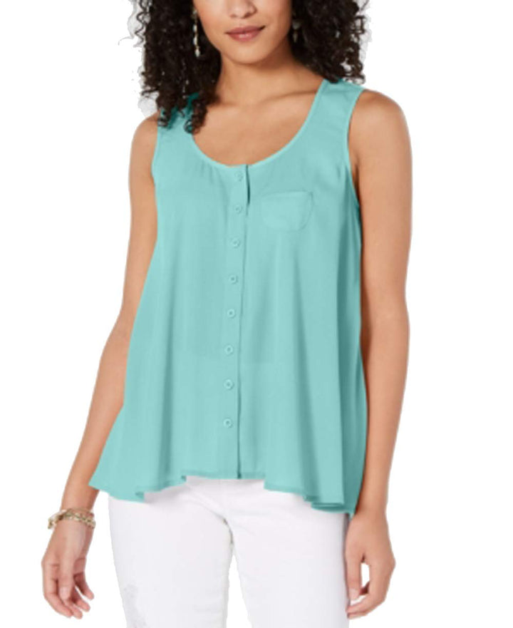 Swing Sleeveless Blouse