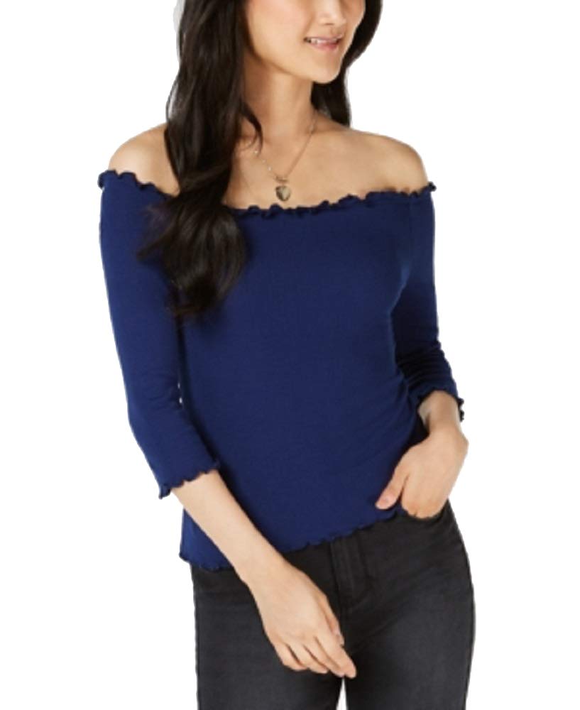 Juniors' Off-The-Shoulder T-Shirt