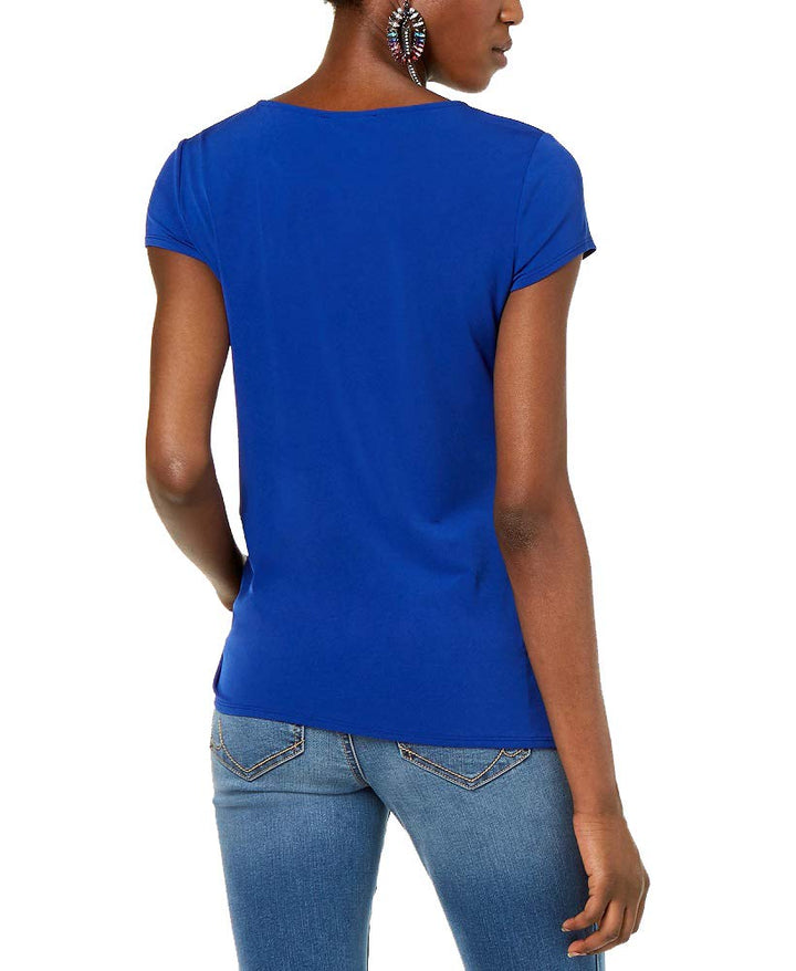 I.N.C. Twist-Front Asymmetrical Top