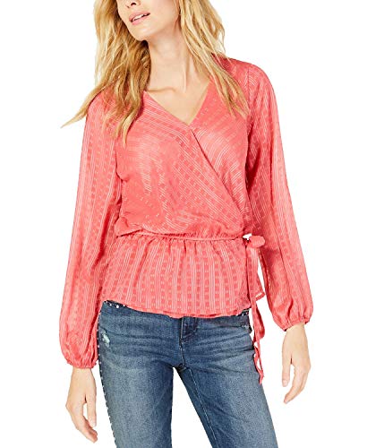Clip Dot Wrap Top