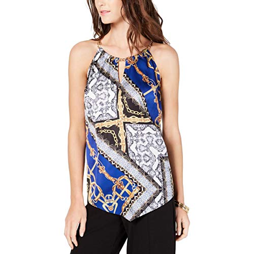 INC Chain Halter Top