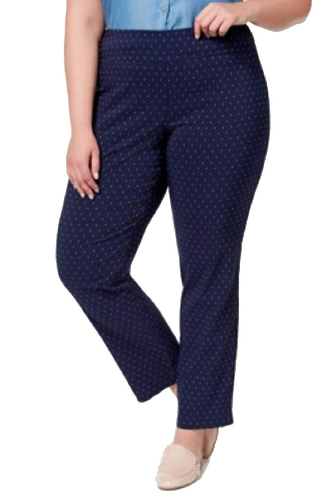 Charter Club Plus Size Tummy Control Slim Leg Pants