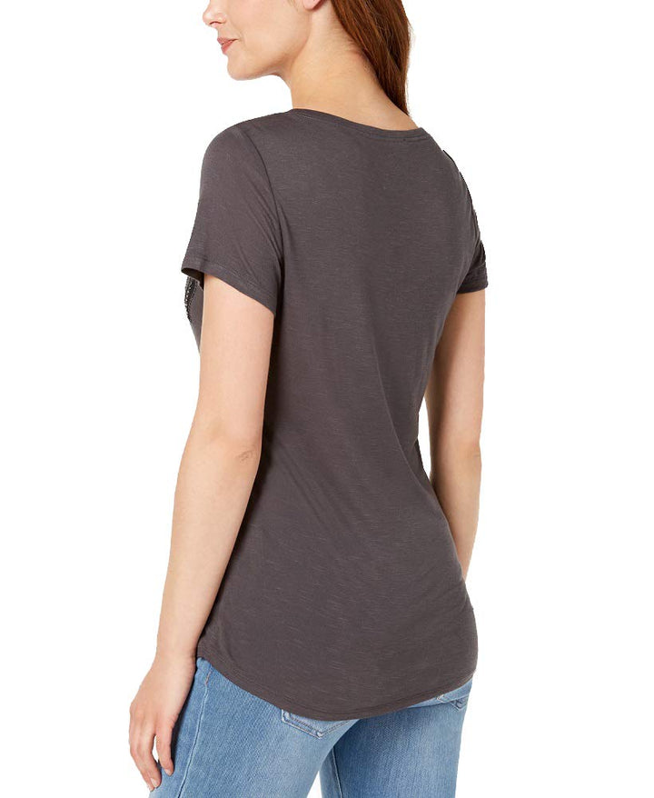 Embellished Graphic T-Shirt