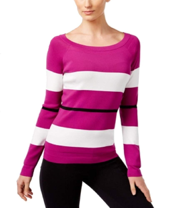 INC International Concepts Petite Colorblocked Sweater
