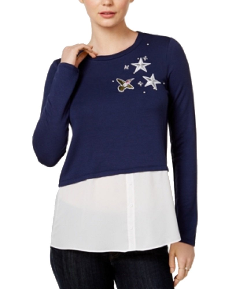 Maison Jules Patch Layered Look Top