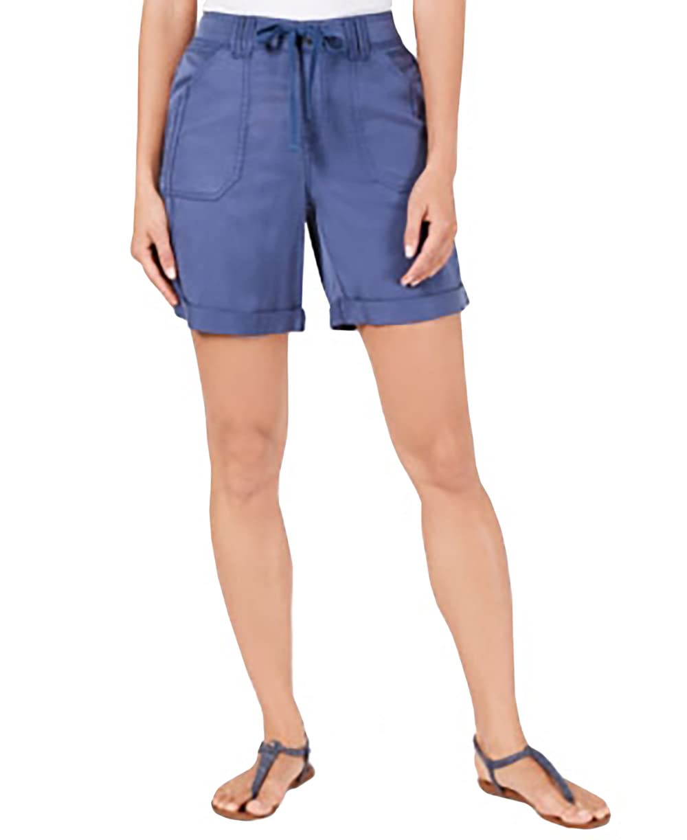 Petite Tie From Crochet Detail Shorts