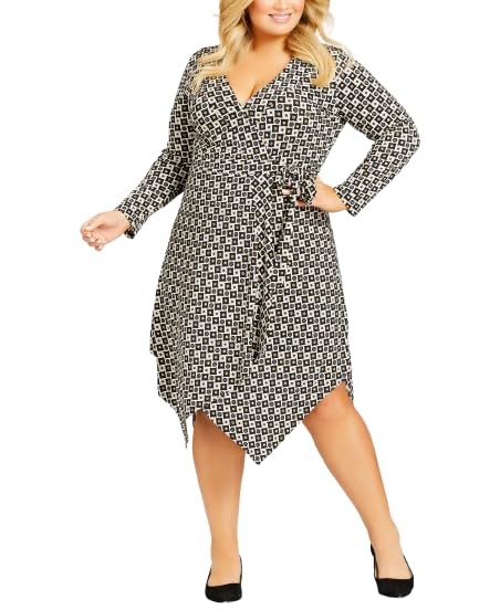 Plus Size Sofia Wrap Dress