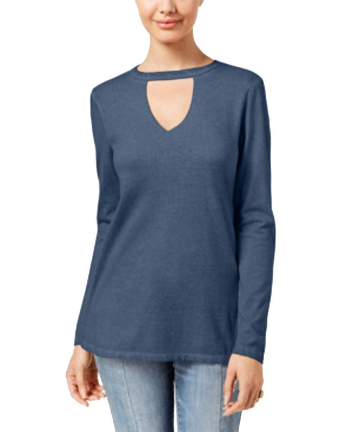 Juniors' Choker-Neck Tunic