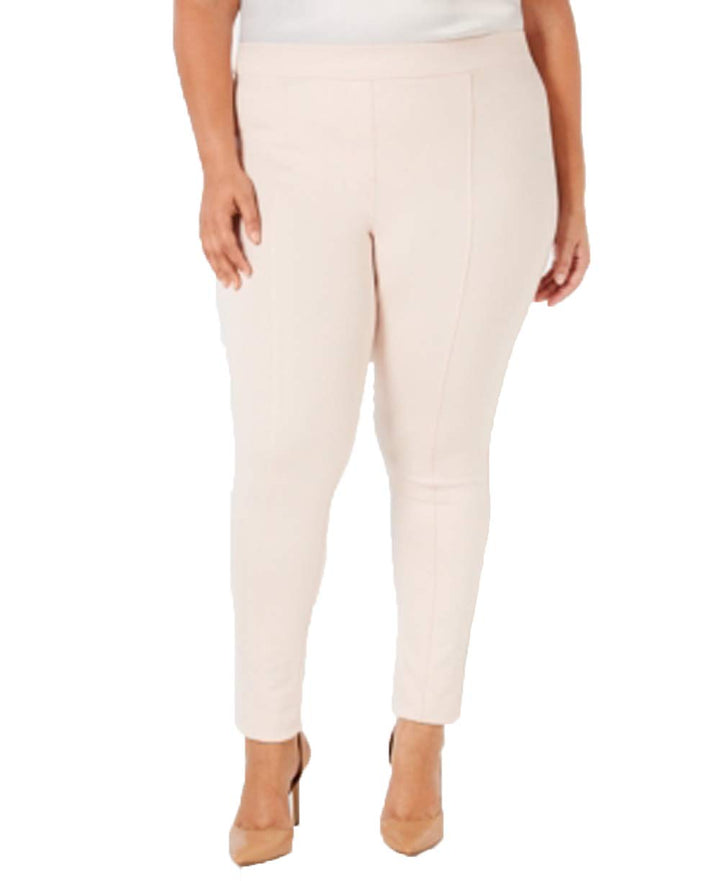 Plus Size Seamed Ponte Leggings