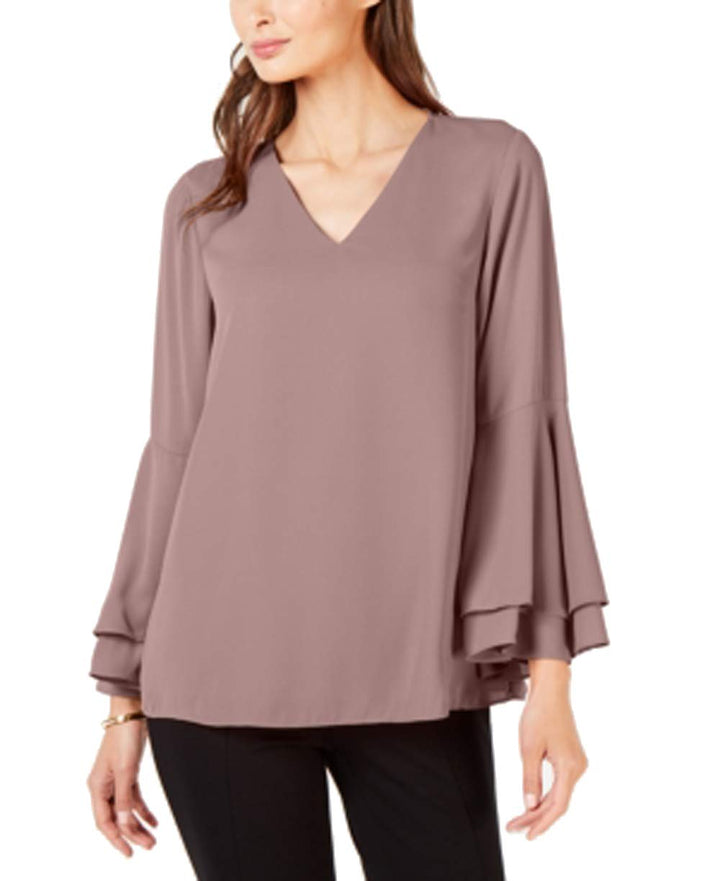 Bell-Sleeve Blouse