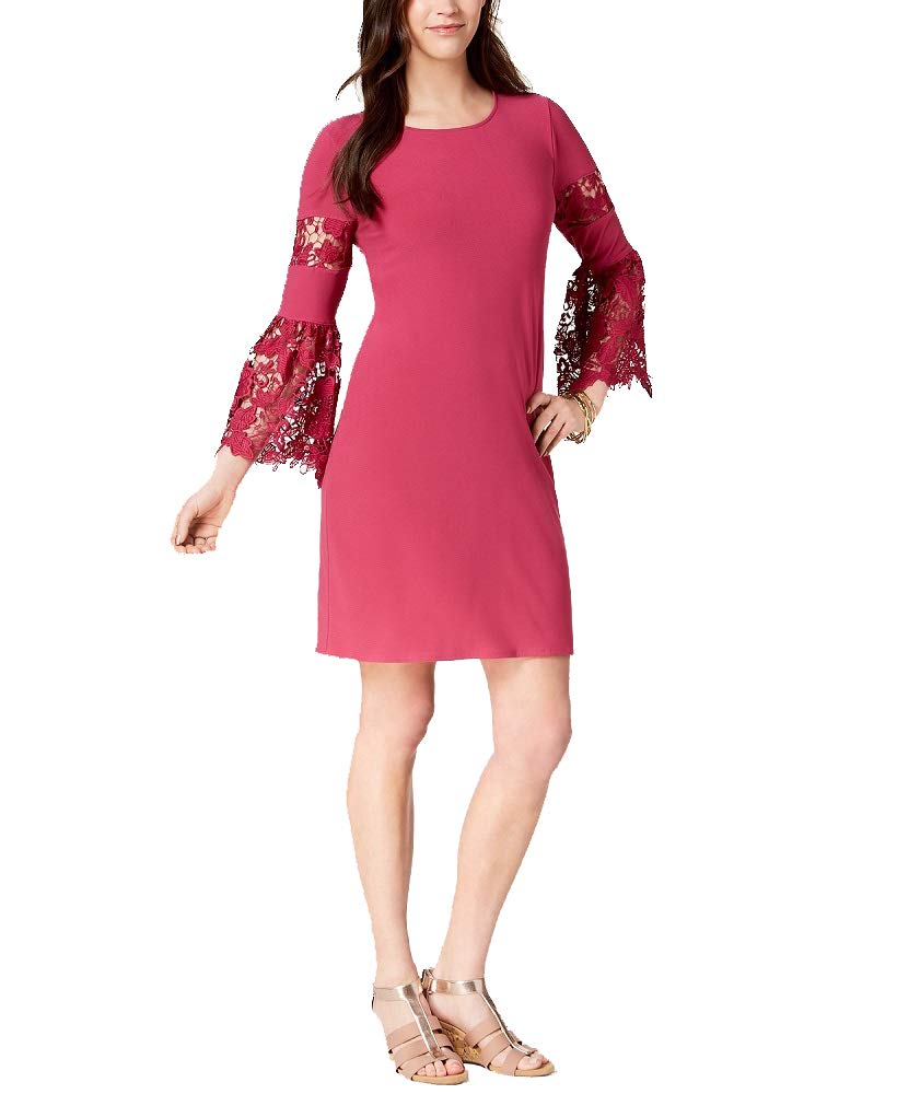 Alfani Petite Lace Sleeve Dress