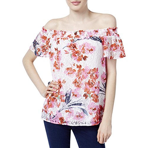 INC International Concepts Off The Shoulder Lace Top