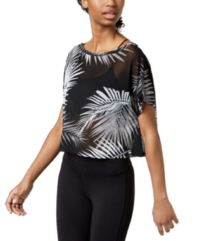 Material Girl Juniors Printed Active Top