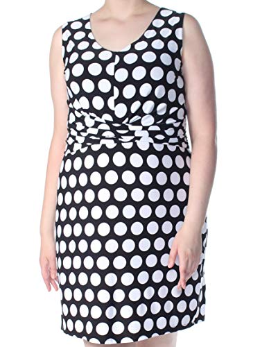 V Neck Dot Print Dress