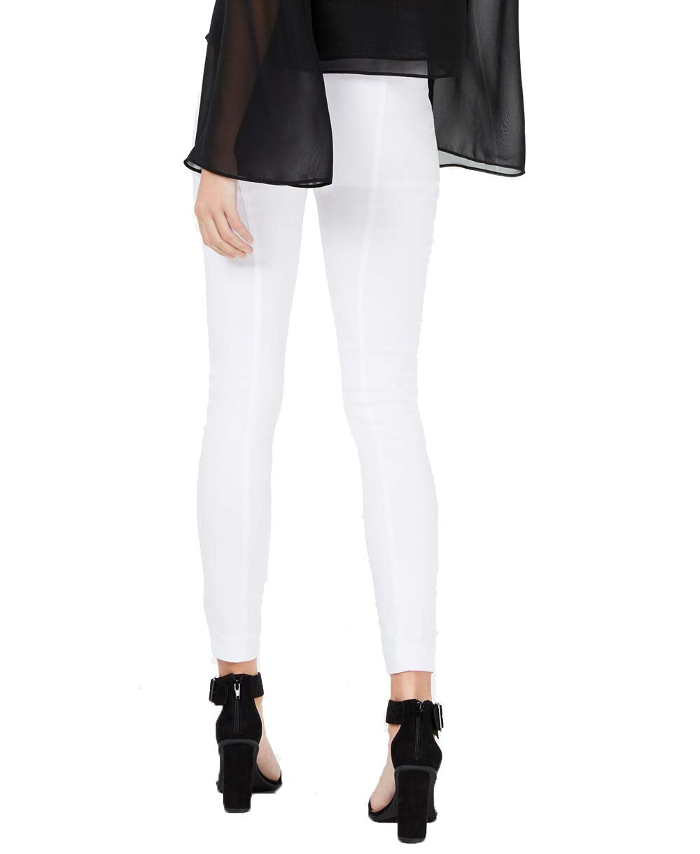 Zip-Pocket Pull-On Skinny Pants