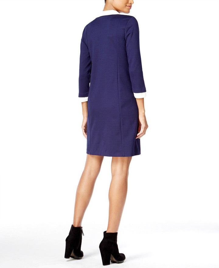Maison Jules Contrast Shift Dress