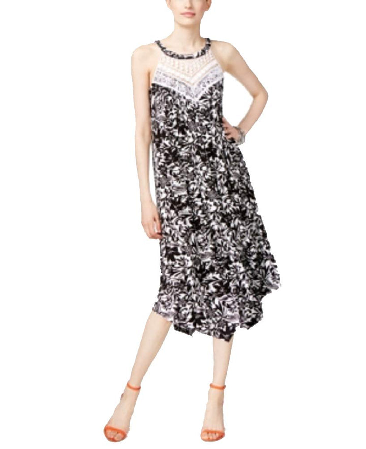 INC International Concepts Crocheted Shift Dress