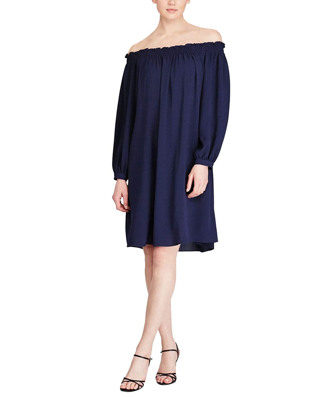 American Living Off The Shoulder Crepe Dress