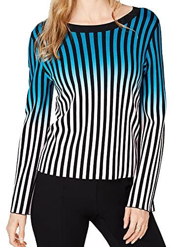 Ombre Stripe Pullover Sweater