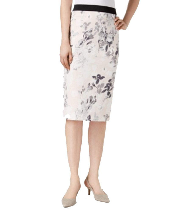 Alfani Petite Printed Pencil Skirt