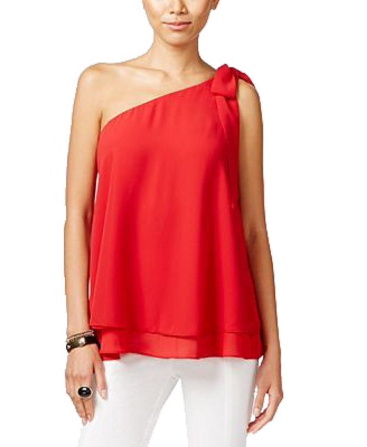 Inc International Concepts One-Shoulder Bow Blouse
