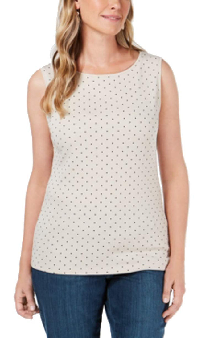 Dotted Boat-Neck Shell